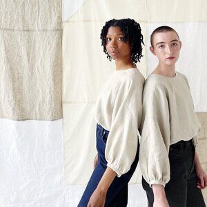 Eli & Barry Puff Sleeve Top